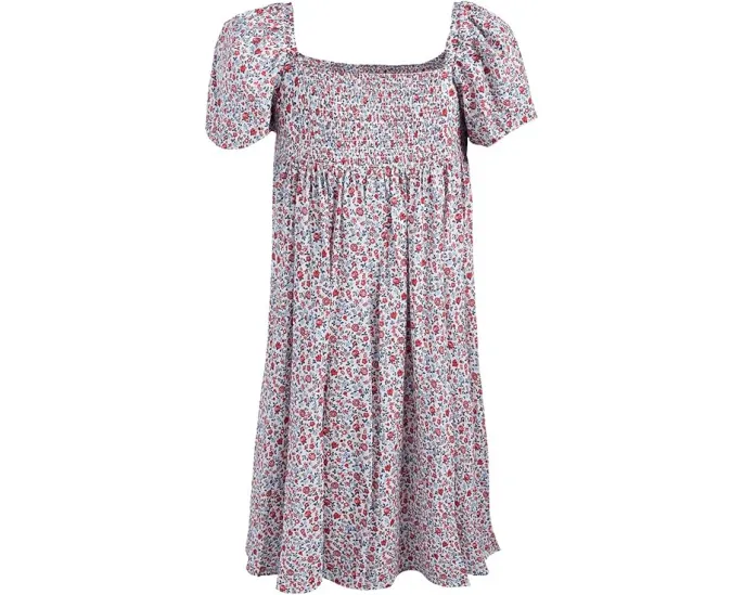 Платье с цветочным принтом и буфами Janie and Jack с пышной юбкой