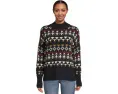 Свитер Barbour Larisa с рисунком fair isle и заниженными плечами
