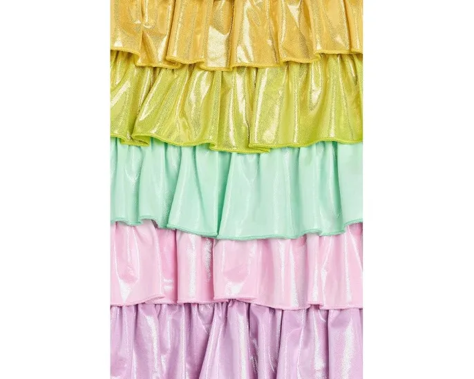 Платье Lola and The Boys Rainbow Tiered Shimmer для малышек