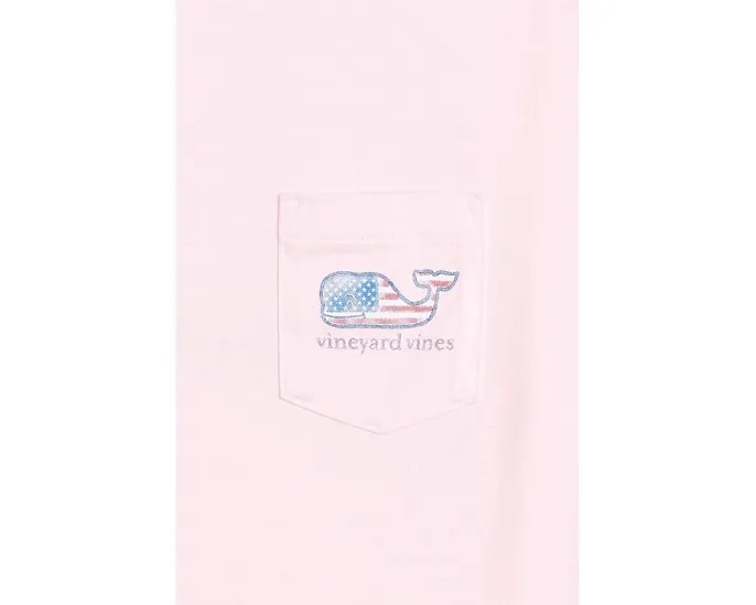 Футболка Vineyard Vines Kids Short Sleeve Pocket Tee с коротким рукавом и карманом