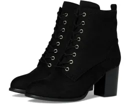 Ботильоны Journee Collection Baylor из веганской кожи на квадратном каблуке