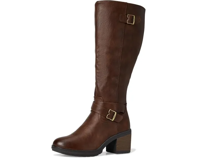 Высокие сапоги Dr. Scholl's Prairie Zip на молнии с ремешком и устойчивым каблуком