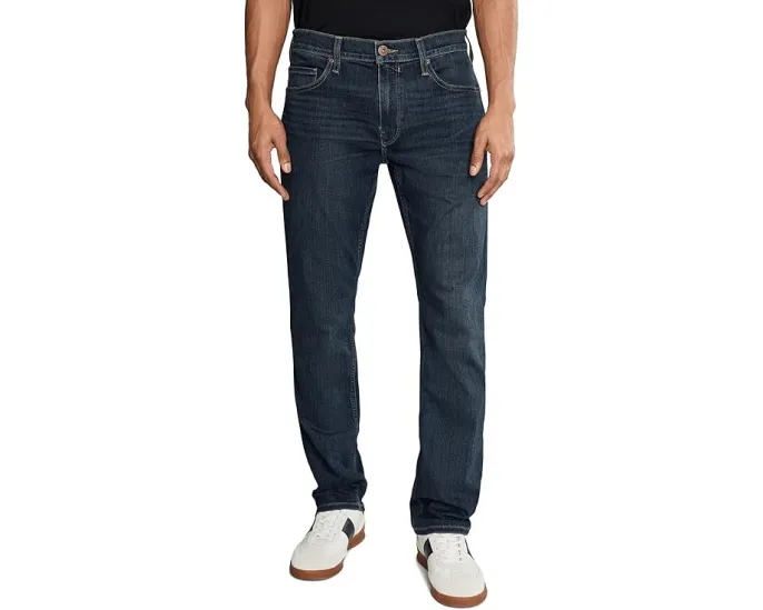 Paige джинсы Federal Transcend Slim Straight в темном оттенке Thorin