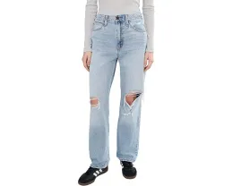 Джинсы Levi's Dad Jean с резинкой на талии и прямым кроем