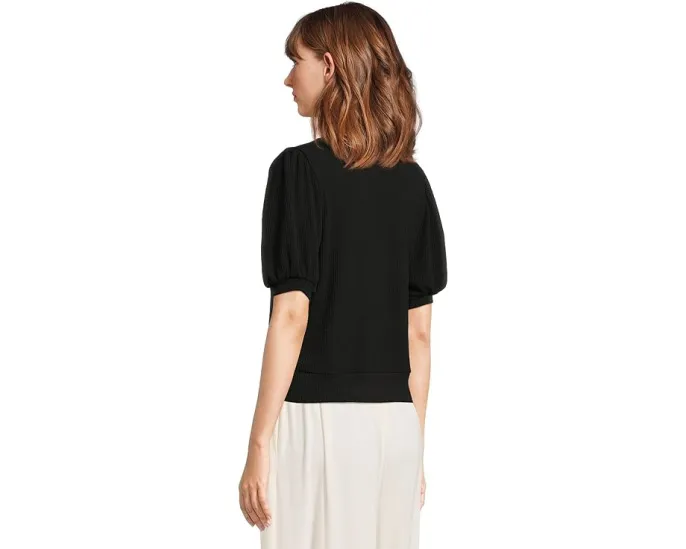 Топ Quinn с пышными рукавами и вырезом-уголком Michael Stars