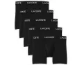 Набор из 5 боксеров Lacoste 5-Pack Cotton Boxer Briefs из хлопка