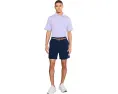 Поло Callaway Heather Jacquard с меланжевой тканью и защитой от солнца