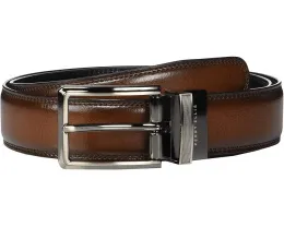 Двусторонний ремень Perry Ellis Portfolio с двойной строчкой