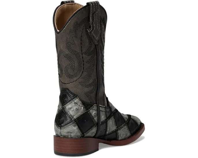 Ботинки Roper Kids Bird Blocks с квадратным носком для малышей