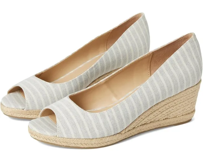 Эспадрильи на танкетке с открытым носком и джутовой подошвой Bandolino Nuri 7