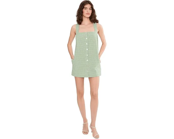 Show Me Your Mumu Мини-платье Everly с квадратным вырезом и карманами