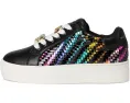 Детские кроссовки Kurt Geiger London Mini Laney Weave с плетеным радужным декором