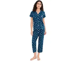 Пижамный комплект Lauren Ralph Lauren с длинными брюками из джерси