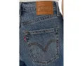 Джинсы Levi's Premium Ribcage Super High Waist с прямыми штанинами и высокой посадкой