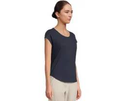 Футболка L.L.Bean Cotton Linen с круглым вырезом и нагрудным карманом