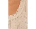 Топ Pointelle Rib Ella Tank NIC+ZOE с ажурной резинкой