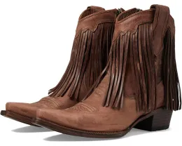 Сапоги Corral Boots L6072 с бахромой и молнией в стиле вестерн