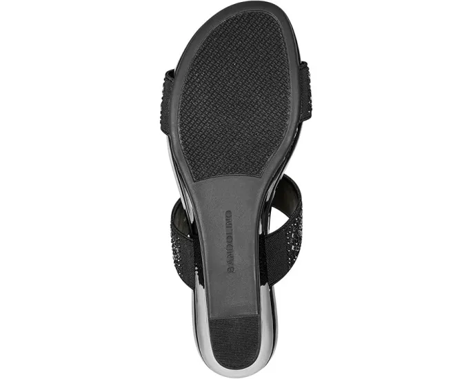 Босоножки Bandolino Iluvit на танкетке с украшением из стразов