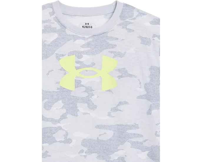 Футболка Under Armour AOP Camo Logo для детей с камуфляжным принтом