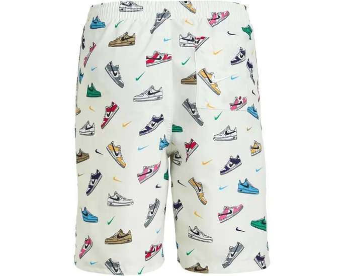 Nike Kids плавки Multi Sneaker с подкладкой и сетчатыми карманами для дренажа воды