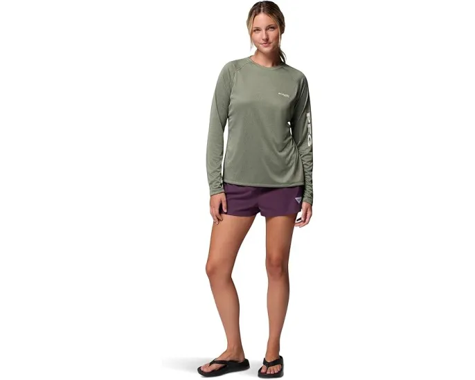 Columbia Футболка с длинным рукавом Tidal Tee II с UPF 50