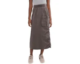 Юбка миди Bindi с асимметричным кроем и карманом карго от XCVI