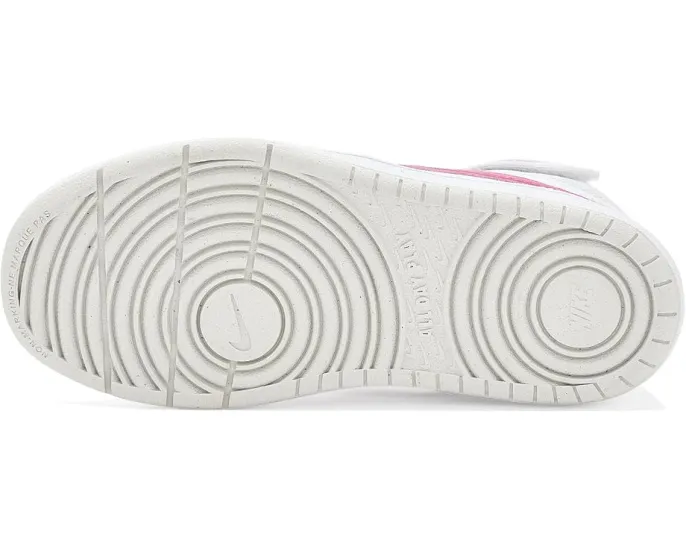 Кроссовки Nike Kids Court Borough Mid 2 для младших детей с застежкой на липучке