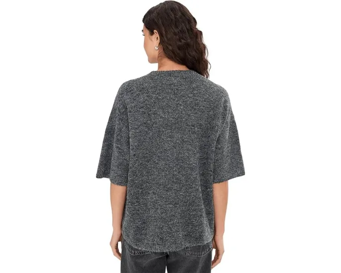 Свитшот Free People Margot с коротким рукавом и оверсайз