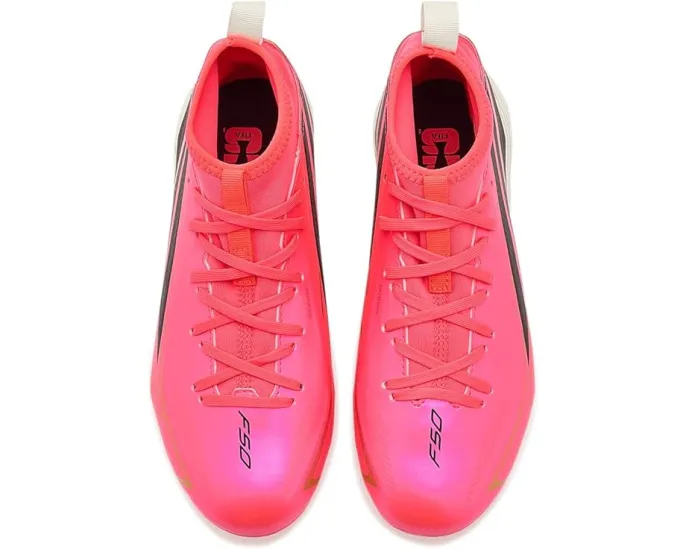 Adidas F50 Hyperfast League Mid Firm Ground детские бутсы с пулл-табом