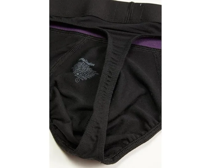 MeUndies черные шорты слип с передним карманом