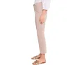 Garment Dyed Cotton Stretch Denim Ankle Kick Jeans
