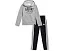 Adidas детский костюм из флиса Graphic Heather с принтом
