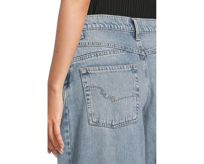 Джинсы Free People Westward Demi с широкими штанинами и классическим кроем