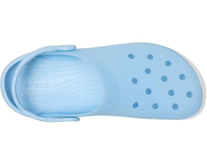Классические сабо Crocs Classic Frosted с матовым покрытием