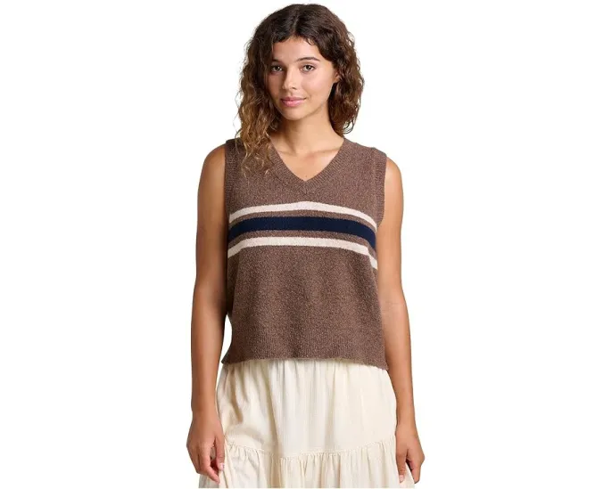 Жилет Wasatch Sweater Vest из смеси шерсти и органического хлопка Toad&Co