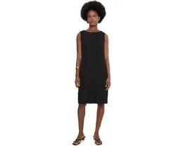 Платье Eileen Fisher с воротником-лодочкой из фактурного жаккарда Bubble