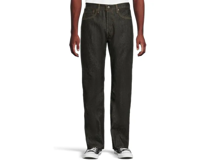 Levi's 501 Original Shrink-to-Fit джинсы мужские для усадки с застежкой на пуговицах