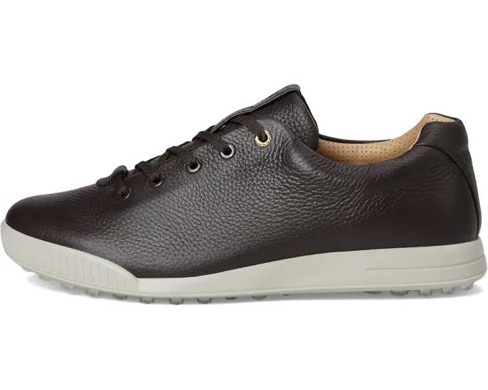Водонепроницаемые гольф-кроссовки ECCO Golf Street Retro Hybrid с кожаным верхом