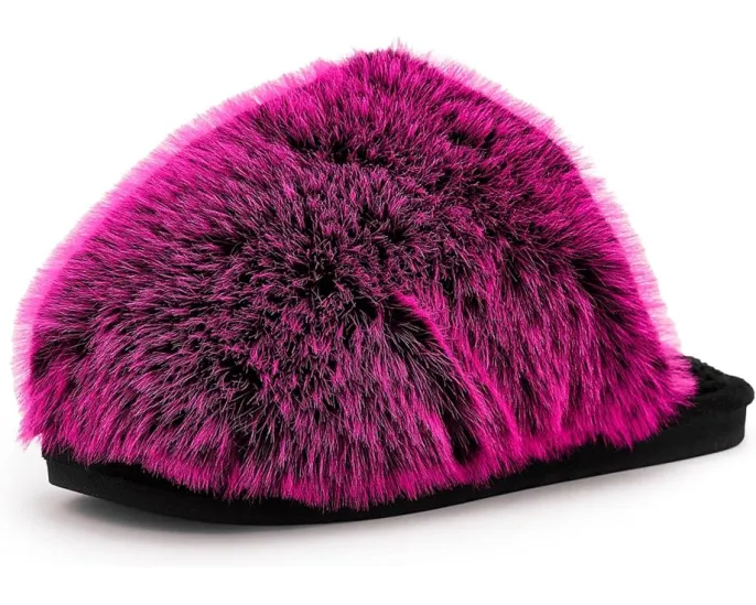 Детские тапочки Steve Madden Kids Poof из искусственного меха