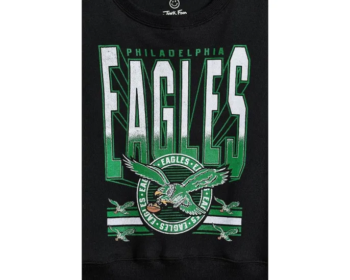 Толстовка с капюшоном Junk Food Clothing для детей NFL Philadelphia Eagles