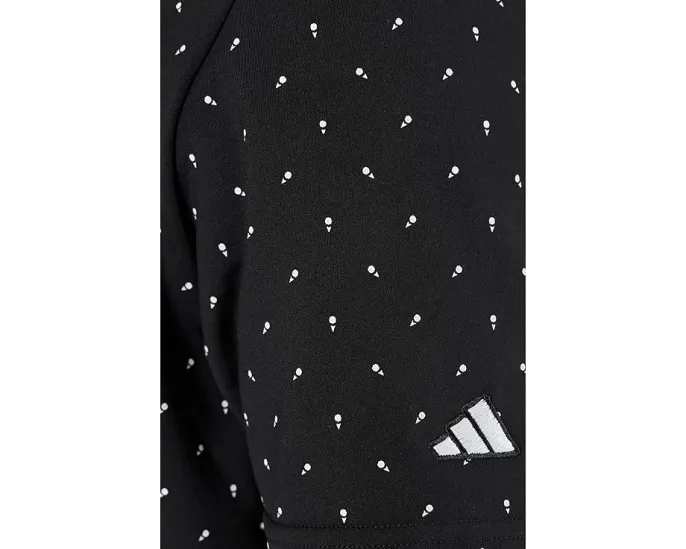 Polo футболка adidas Golf Ultimate365+ с микро-принтом и эластичной тканью