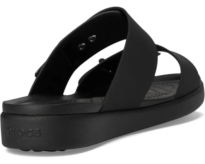 Сандалии Crocs Brooklyn Buckle Low Slide на платформе