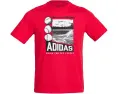 Футболка adidas Kids Baseball Poster с бейсбольным принтом для юных спортсменов