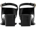 Сандалии Stuart Weitzman Baby Babette Thong на каблуке черные