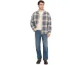 Свитер Faherty Sunwashed Crewneck из органического хлопка с вафельной вязкой
