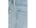 Джинсы Paige Normandie Transcend Vintage Straight Leg в светло-серо-голубом оттенке