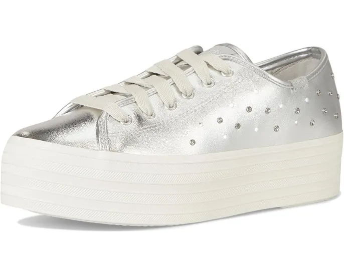 Кроссовки Keds Triple Up Leather на платформе с гелевой стелькой