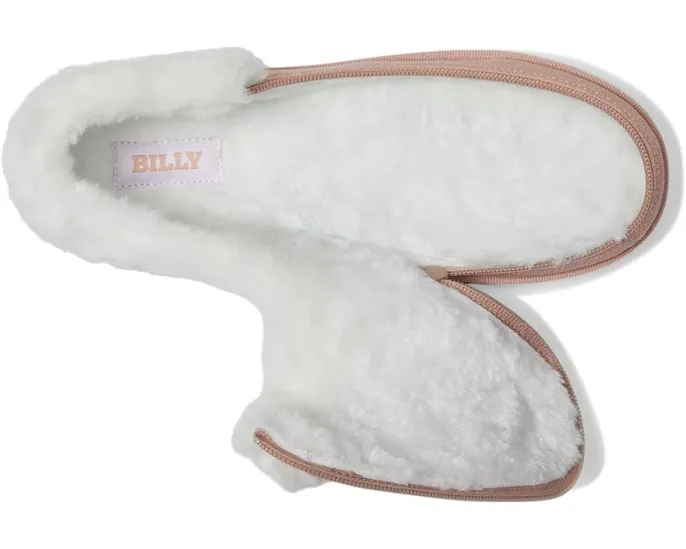 Уютные тапочки BILLY Cozy Slipper с искусственным мехом и молнией по всей длине