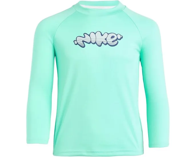 Nike Kids комплект с длинным рукавом Hydroguard и шортами Volley 5 дюймов (12.7 см) для плавания