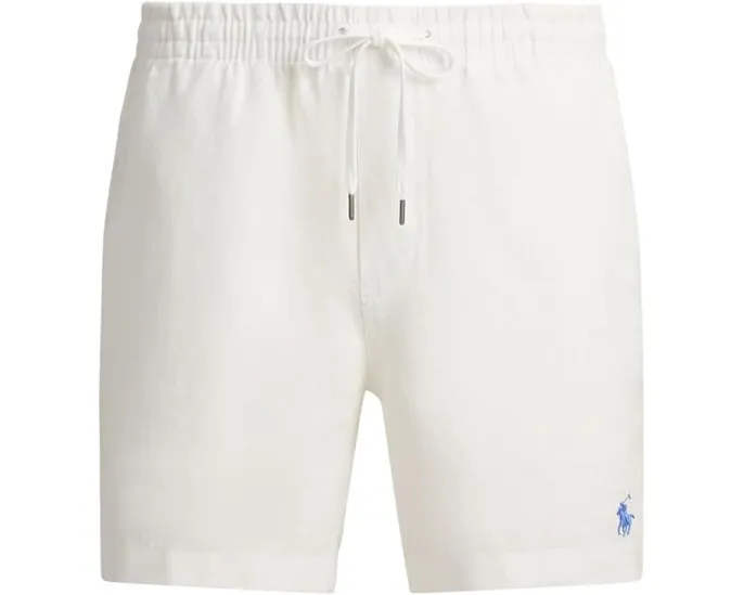 Шорты Polo Prepster из льна с длиной 15 см Polo Ralph Lauren
